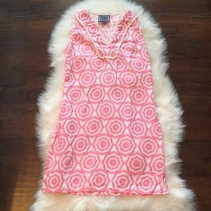 NWOT THE CLASSIC SLEEVELESS STRIPE TUNIC DRESS